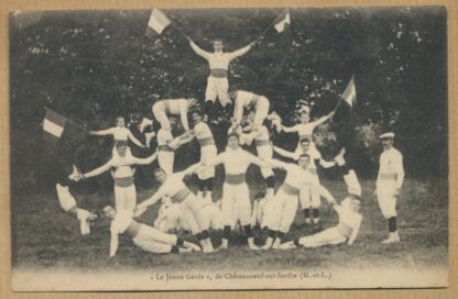 CPA LA JEUNE GARDE DE CHATEAUNEUF