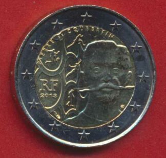 2 EURO PIERRE DE COUBERTIN