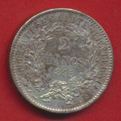 2 Francs 1895 A – Image 2
