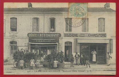 CPA LA PALLICE ROCHELLE BOULEVARD EMILE DELMAS
