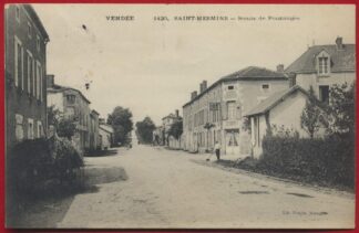 CPA SAINT MESMINS ROUTE DE POUZAUGES