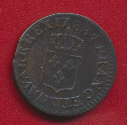 LOUIS XVI - Liard - 1788 - W - LILLE – Image 2