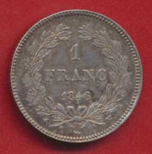 1 FRANC - LOUIS PHILIPPE - LILLE