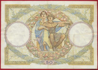 50 Francs - Merson - Type 1927 modifié - 11-5-1933 – Image 2