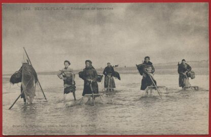 CPA Berck-Plage - Pêcheuses de crevettes