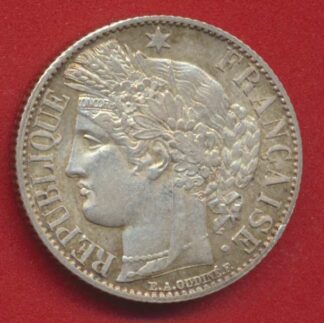 1 franc ceres 1872 k