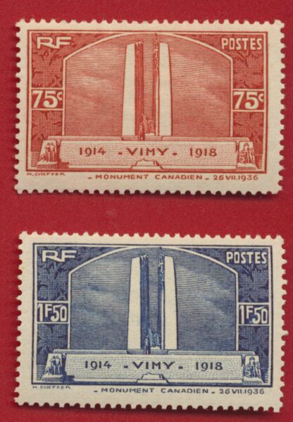 LOT VIMY Y&T 316-317