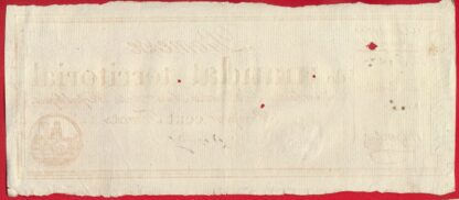 Promesse de Mandat Territorial – Cent francs – Image 2