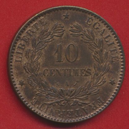 10 Centimes Cérès - 1895 - A – Image 2