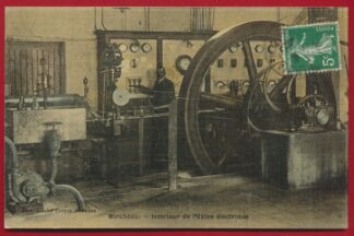 CPA Mirebeau - Interieur de l usine electrique