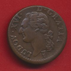 louis XVI demi sol a l ecu 1791 k bordeaux