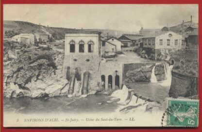 CPA environs d'Albi Saint-Juery - Usine du Saut du Tarn