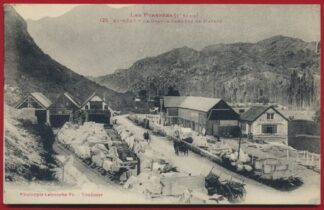 CPA Saint beat la grande carriere de marbre pyrenees