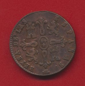 espagne isabel II reine maravedis