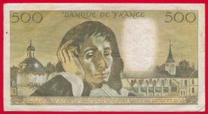 500 francs pascal 6-1-1972