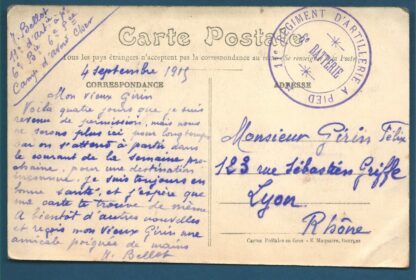 CPA AVORD - Centre Militaire d'Aviation - Les Hangars – Image 3