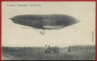 cpa-dirigeable-le-ballon-republique-en-plein-vol