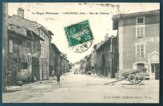 cpa-lagnieu-rue-du-chateau