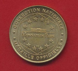 medaille monnaie de paris monaco la cathedrale 1999