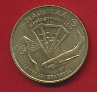 Médaille monnaie de paris nausicaa boulogne sur mer 1998