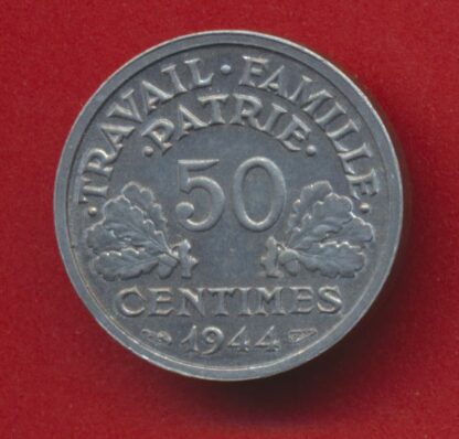 50 Centimes - Francisque – Image 2