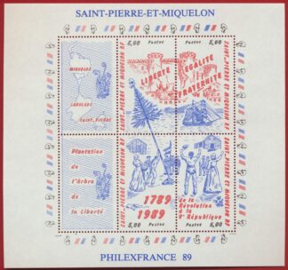 bloc-et-feuillet-saint-pierre-et-miquelon-philexfrance-1989