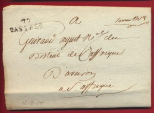 division militaire castres prisonniers guerre revolution tarn commissaire ysarn
