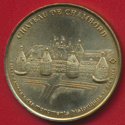 medaille-monnaie-de-paris-chateau-de-chambord-1998