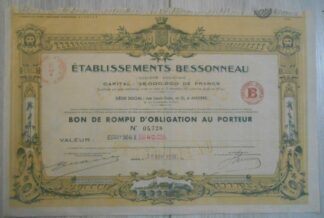 action-etablissements-bessonneau-angers-bon-de-rompu-obligaton-au-porteur