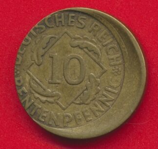allemagne-10-rentenpfennig-1924-a-fautee-decalee-vs