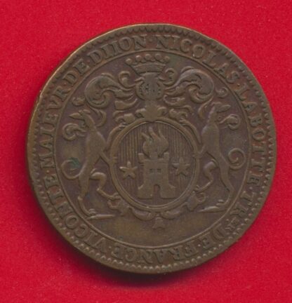 Jeton Maire de Dijon - 1713 – Image 2