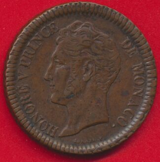 monaco-decime-honore-v-1838