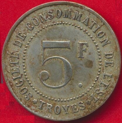 TROYES - 5 F - Société de Consommation de l'Est – Image 2