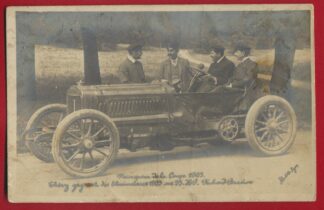 carte-photo-thery-gagant-eliminatoires-1905-coupe-richard-brasier