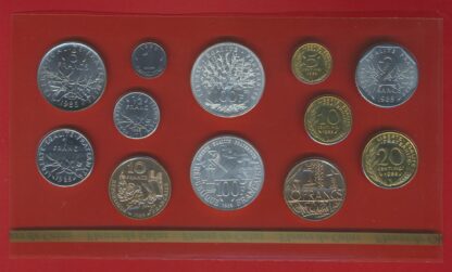 Coffret FDC 1985 (10 f Tranche A) – Image 4