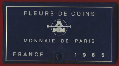 coffret-fdc-fleur-coin-1985-monnaie-paris