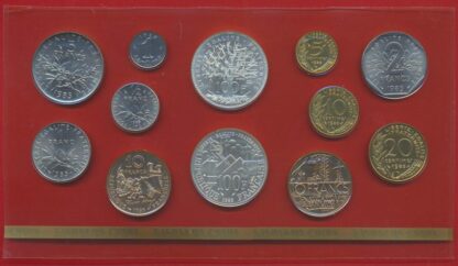 Coffret FDC 1985 (10 f Tranche B) – Image 3