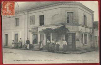 cpa marcilly-sur-maulen indre loir carrefour