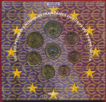 serie-officielle-monnaie-paris-euro-2001