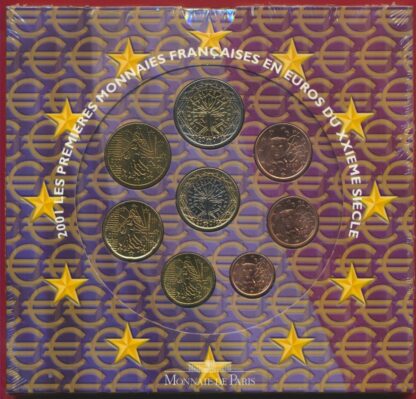 serie-officielle-monnaie-paris-euro-2001