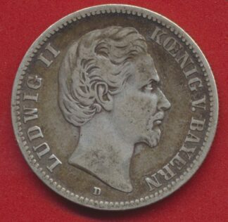 allemagne-baviere-louis-ludwig-bayern-1876-d-zwei-mark