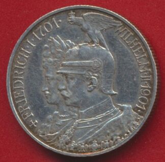 allemagne-prusse-preussen-friedrich-guillaume-kaiser-konig-2-marks-zwei-1901-avers