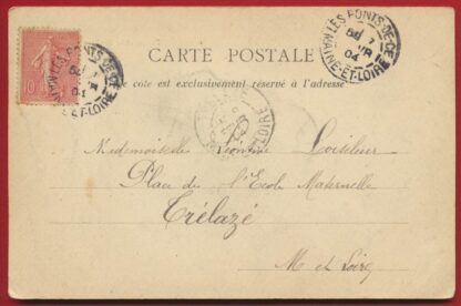 CPA Angers - Erigné et la Roche de Mûrs – Image 2