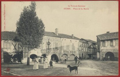 cpa-dunes-place-mairie-tarn-garonne