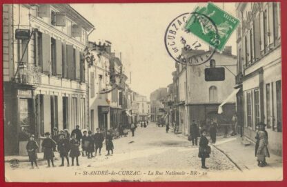 cpa-saint-andre-cubzax-rue-nationale-gironde
