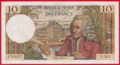 10-francs-voltaire-6-4-1967-banque-france-63407