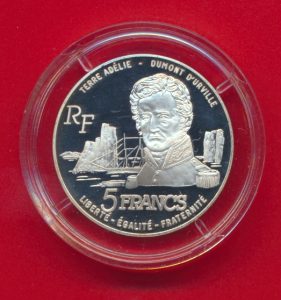 5-francs-terre-adelie-dumont-durville-terres-australes-antarctiques-francaise-1992-avers