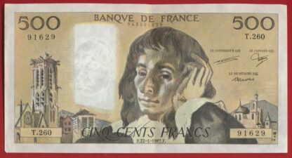 500-francs-pascal-22-1-1987-91629