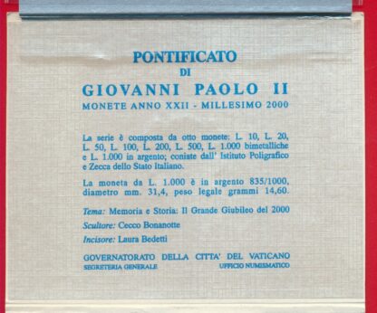 VATICAN  - Coffret B.U - 2000 – Image 2