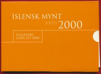 coffret-set-coin-islande-iceland-2000